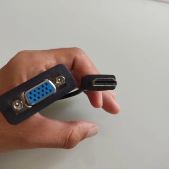 Cabo Adaptador Vga para Hdmi Para conectar monitores antigos - Foto 3