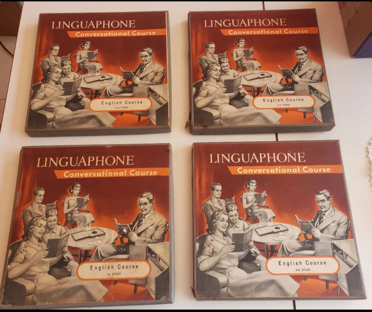 Curso de Inglês Linguaphone uma Relíquia do Século Passado 