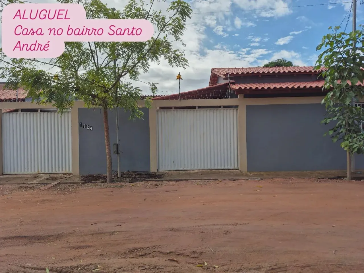 ALUGUEL E VENDA DE CASA NO SANTO ANDRÉ COM 3 DORMITÓRIOS