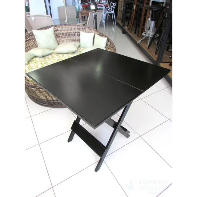 Mesa Dobravel de Madeira para bares, lanchonetes, restaurantes e churrasqueira