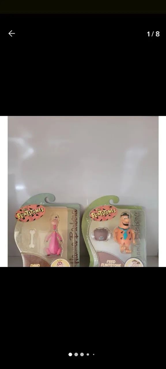 Bonecos Fred Flintstone E Dino Jazwares