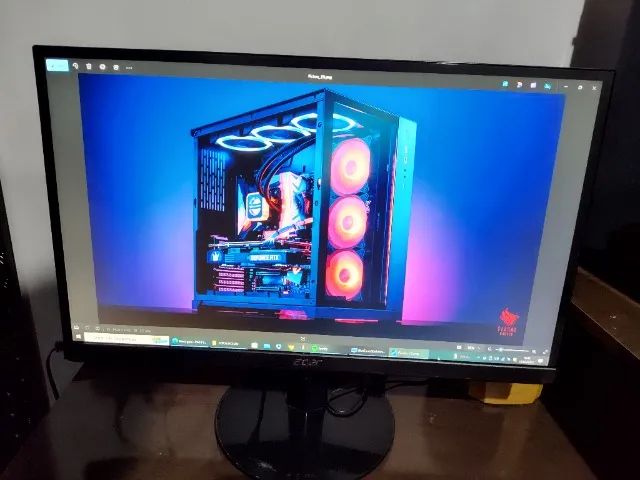 Pc gamer completo- I3 9.100f placa GTX1660 super, ssd 256gb, 8gb ram, monitor 43"  - Foto 2