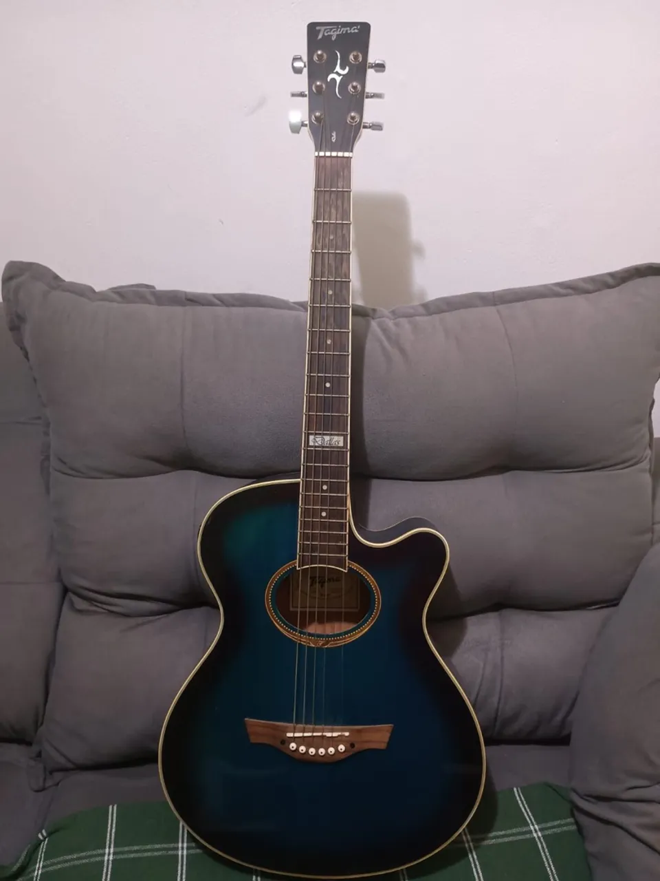 Violão Tagima Azul Elétrico