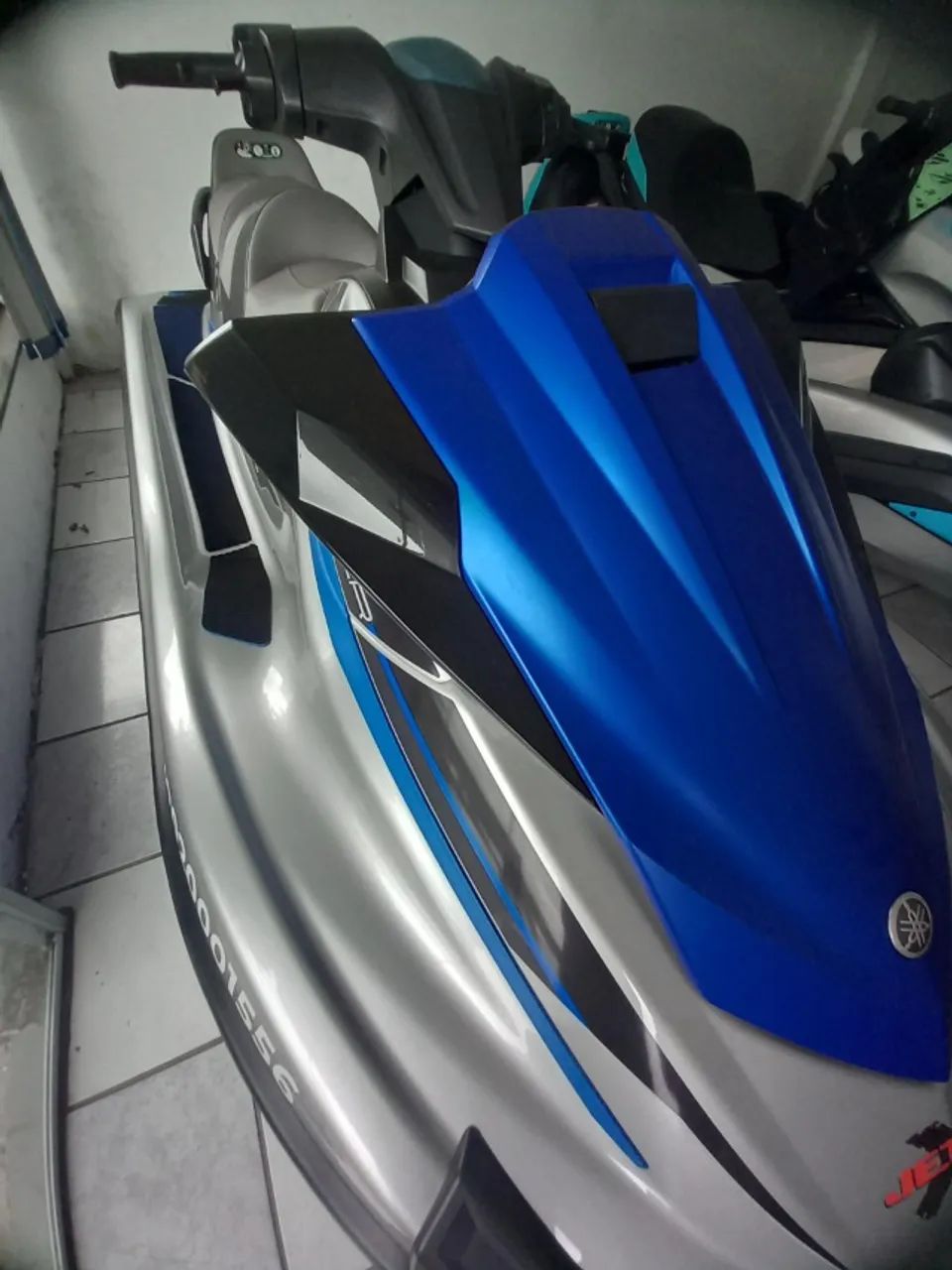 Jet Ski Yamaha VX Cruizer 1100 Azul 248 horas Estado de Novo - ano 2020 - Foto 7