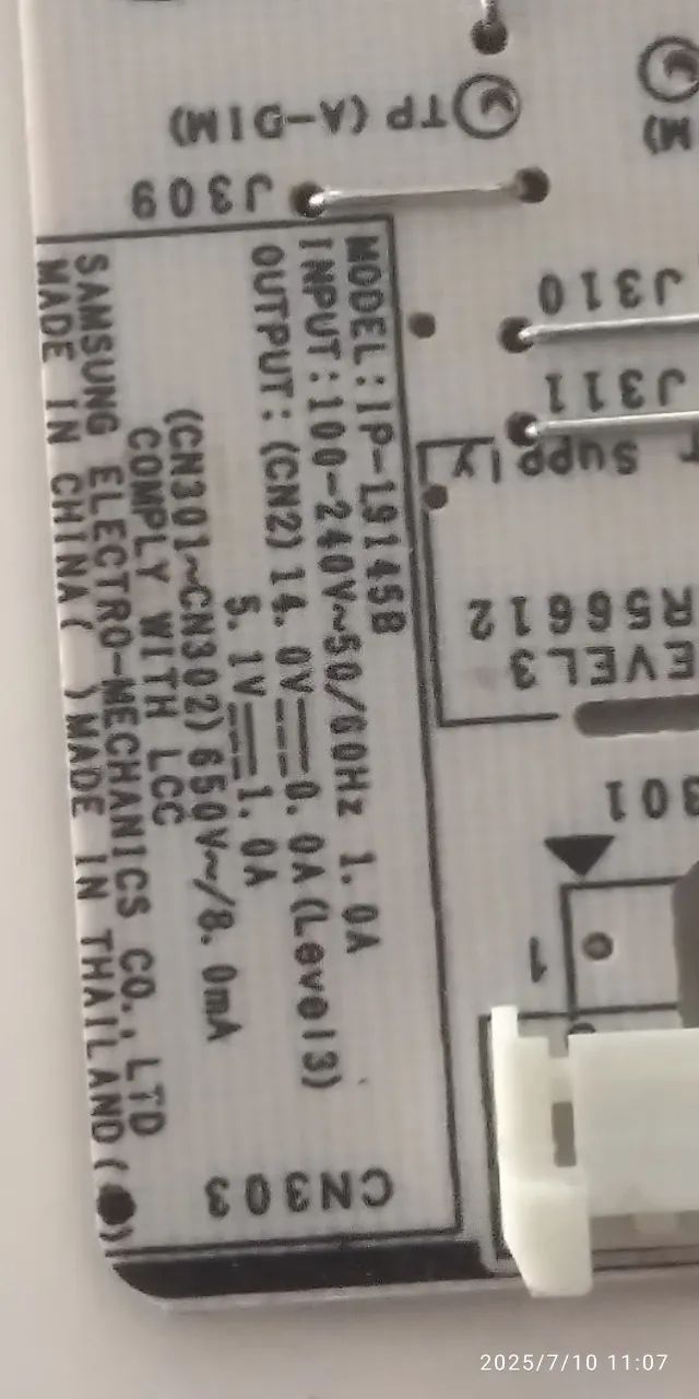 Placa Fonte Monitor Samsung 733nw - Foto 3