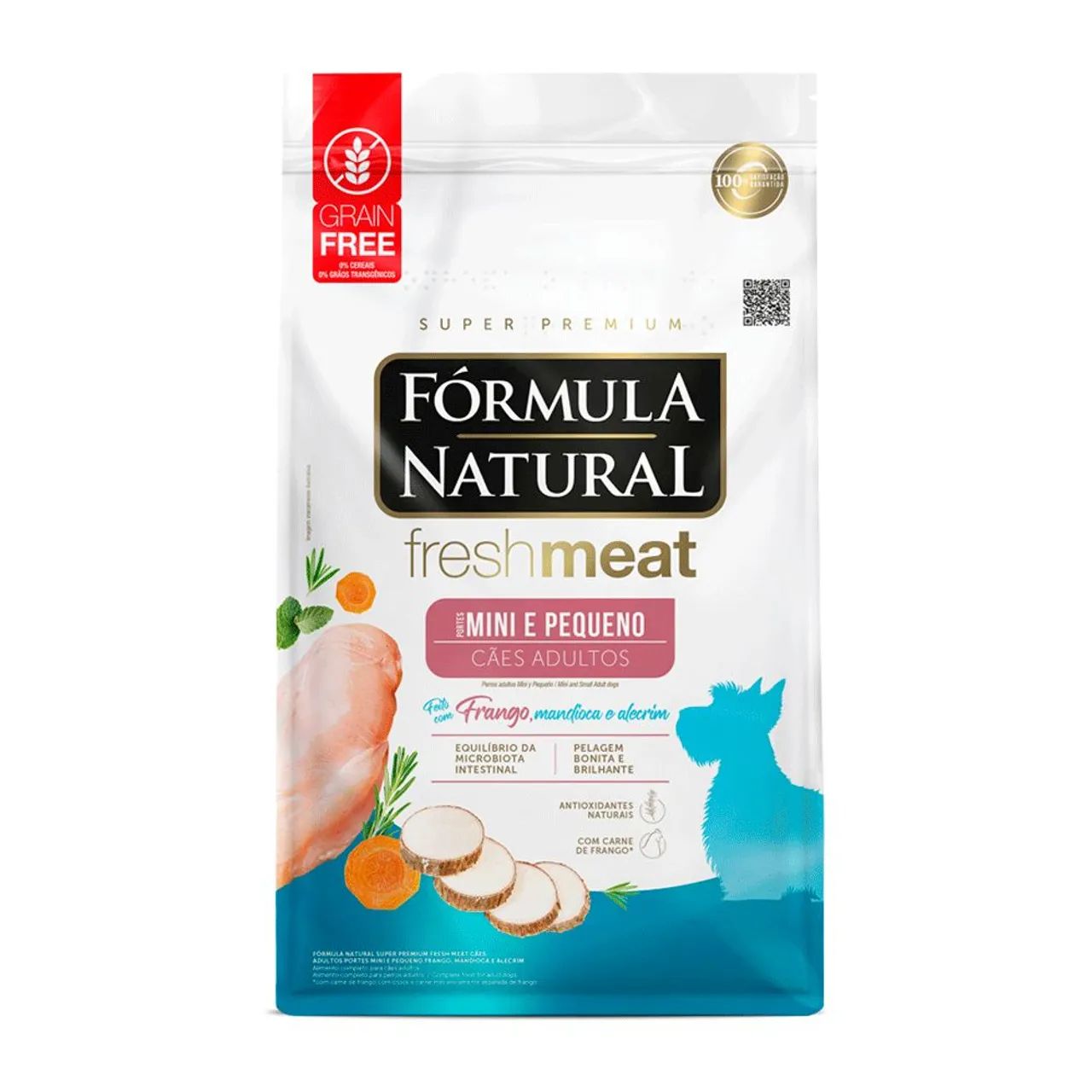 Ração Fórmula Natural Freshmeat Mini e Pequeno 7kg
