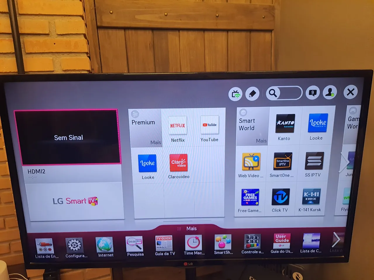 Smart TV LG led 42"