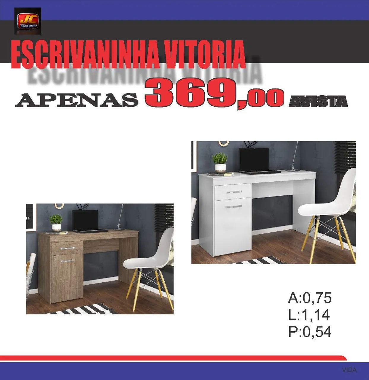 Escrivaninha mesa pc 