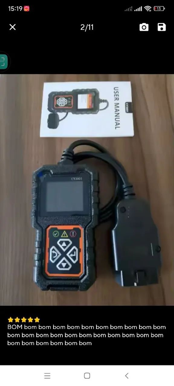 Scanner automotivo OBD2 65049962195586122