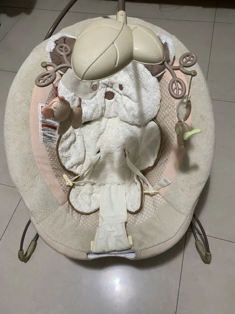 Cadeira de descanso fisher price vibra e toca