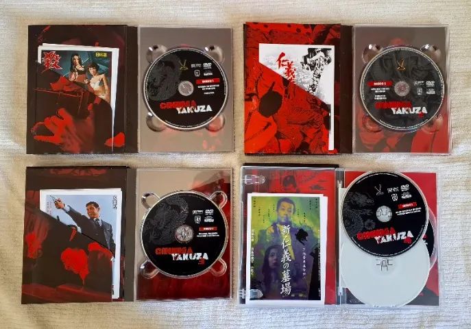 Coleção DVD Cinema Yakuza - Volumes 1 ao 4 - Foto 3