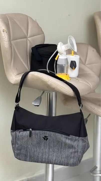 Kit de Extração de Leite Materno Medela Elétrico duplo MaxFlow - Completo! - Foto 3