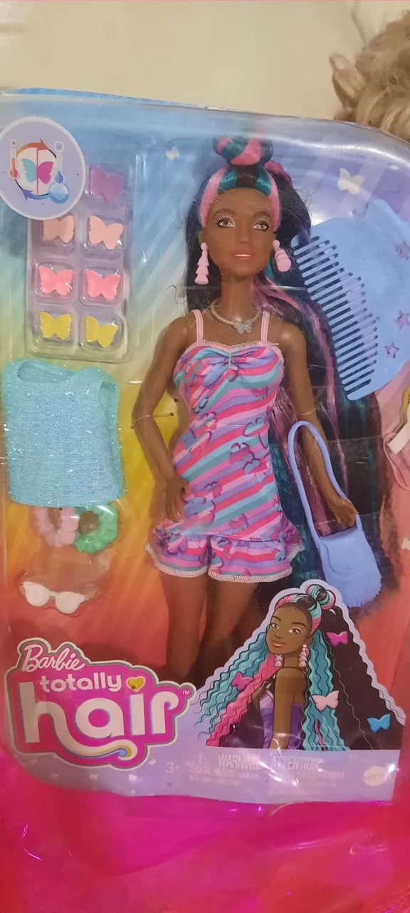Barbie Totally Hair - Boneca com Acessórios