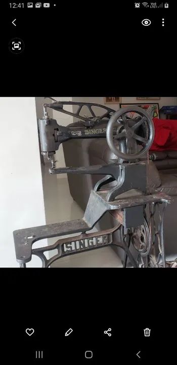 Maquina Sapateiro 29K2 funcional- Barata