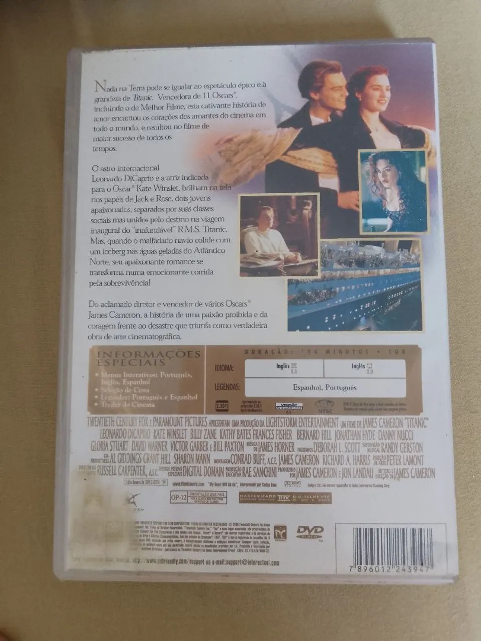 Dvd original titanic  - Foto 4