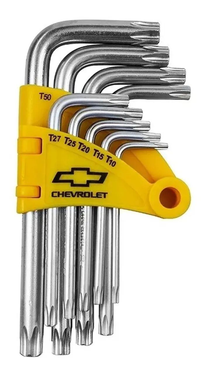 Jogo De Chave Torx - 9 Pçs - Chevrolet S/ Furo Guia Gm5121