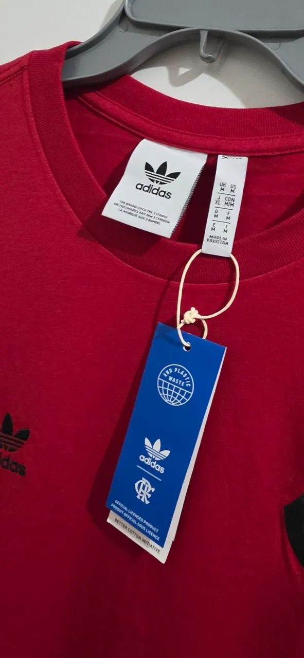 Camisa flamengo M passeio nova adidas - Foto 2