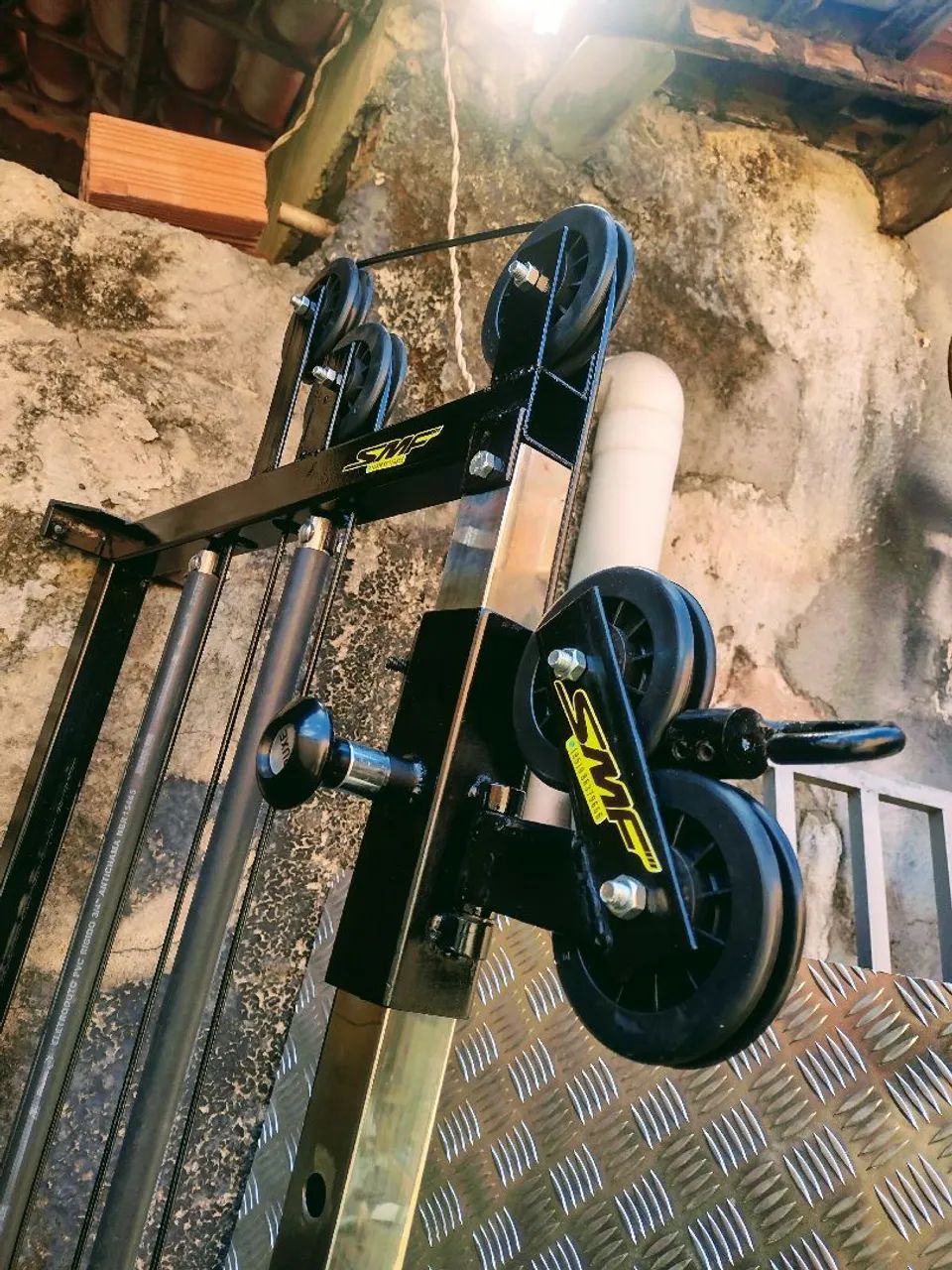 Polia mono Cross regulável musculação - Foto 2