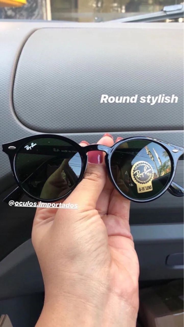 Óculos de sol Ray-Ban Round Stylish RB2180 - Foto 2