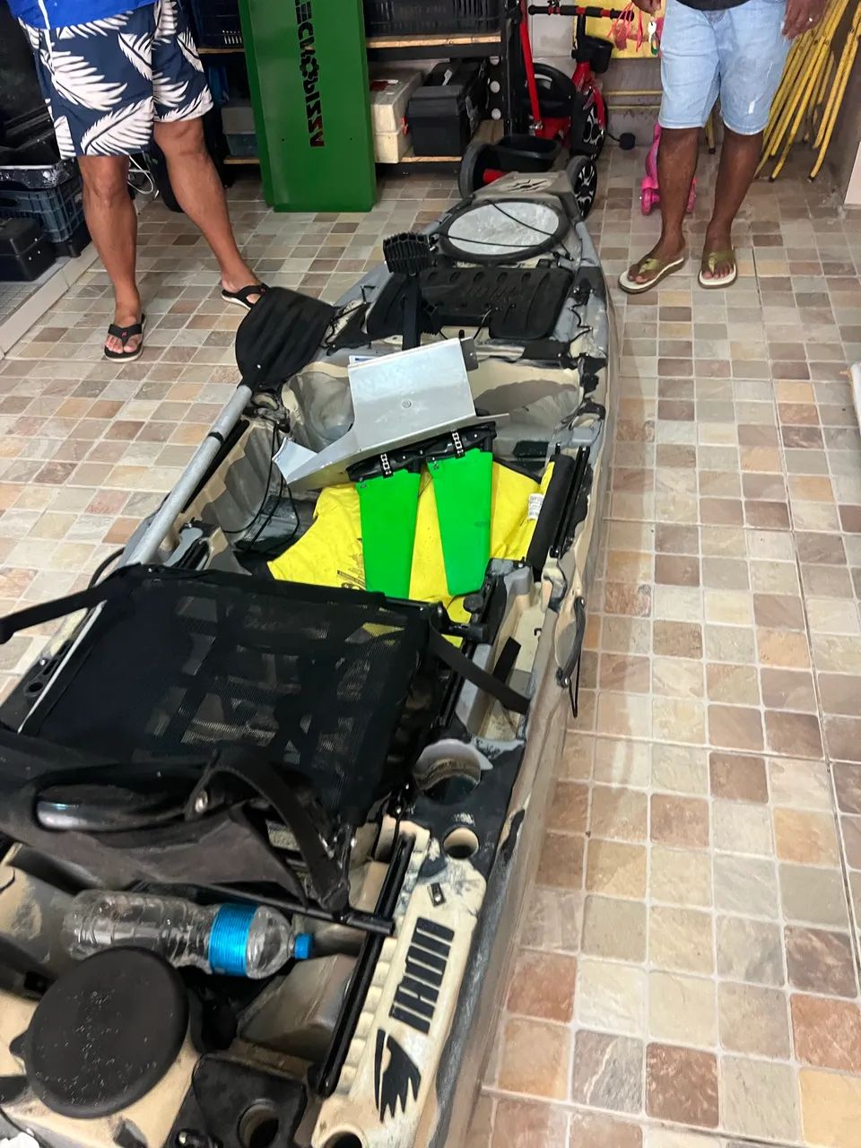 Caiaque Iron com pedal Cross drive - Foto 3