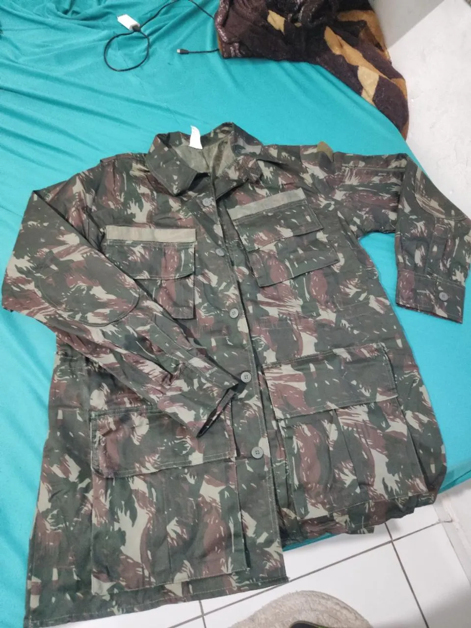 Gandola/Jaqueta Calça Camuflada