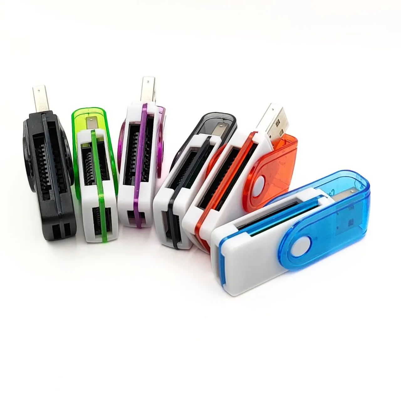Leitor USB e Gravador de Cartão de Memória - Compatível com Diversos Modelos - Foto 2