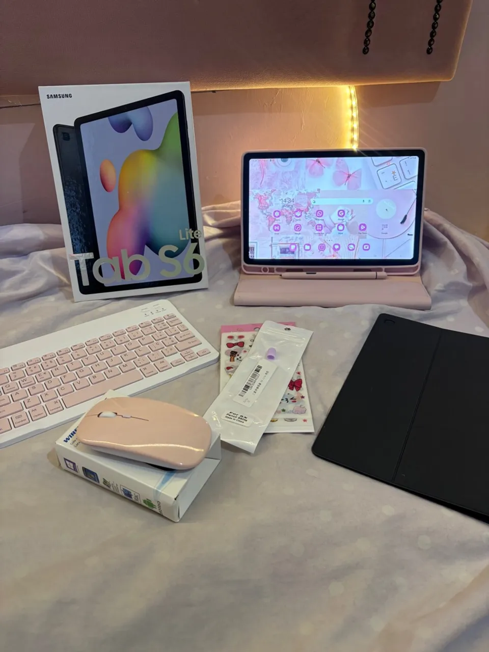 Tablet Samsung Tab S6 Lite + Acessórios