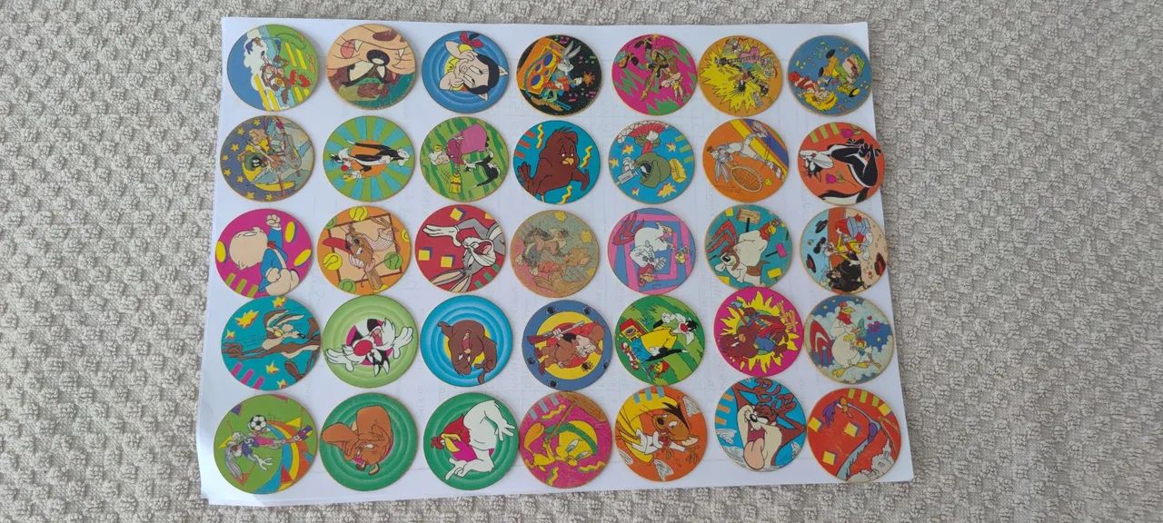 83 Tazos originais da Elma chips 1edicão - Foto 2