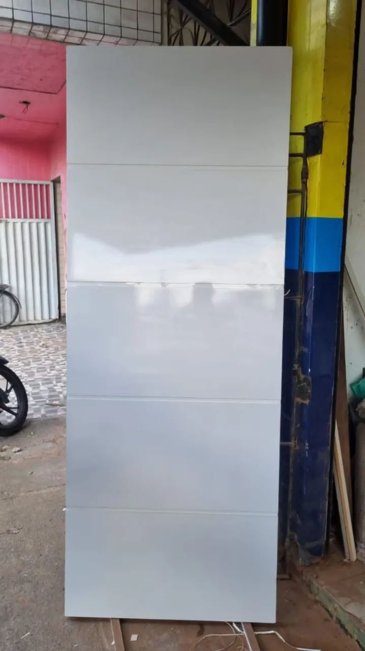 Porta branco laca em 100% mdf 