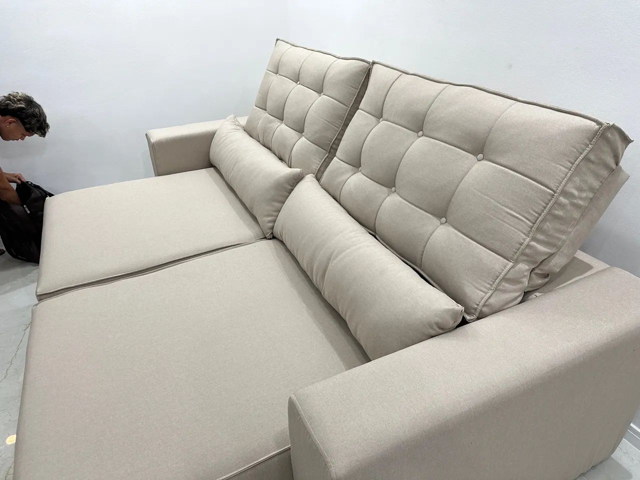 Sofá Retratil reclinável de luxo  - Foto 2