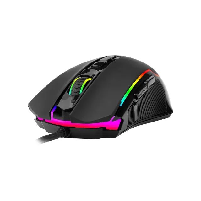 Mouse Gamer Redragon Ranger RGB - NOVO, 12400DPI, 9 botões programaveis - Foto 3