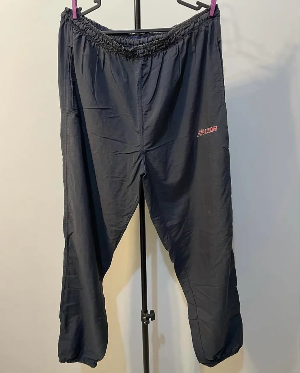 Cal ça de náilon Mizuno anos 90 - Foto 2