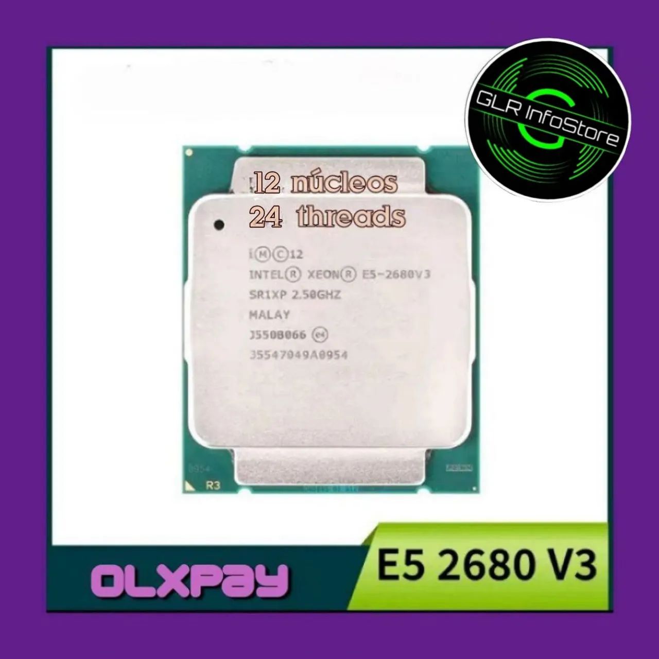 Intel Xeon E5-2680 V3 Processor, 12 Cores63824100704385120