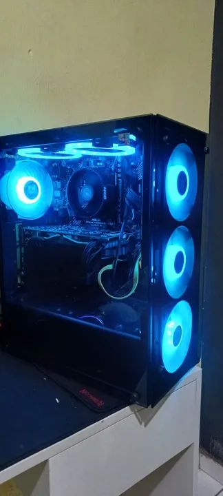 Pc gamer ryzem pra jogos atuais Parcelo no cartão  leia - Foto 4