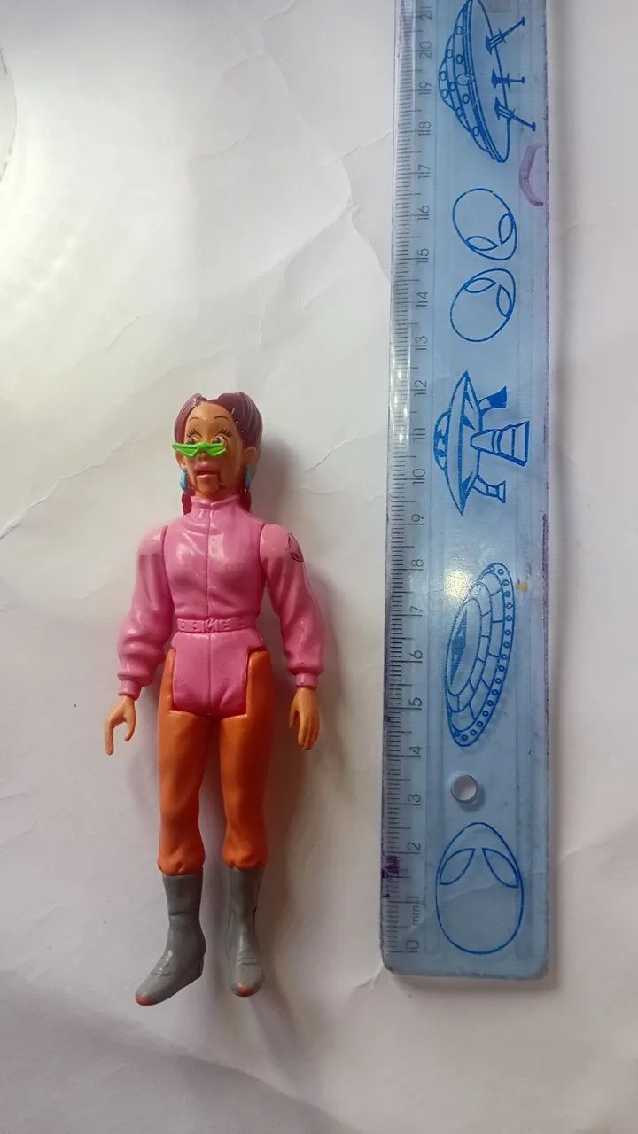 Boneca Janine Caça Fantasmas Ghostbusters colúmbia pictures 1987 brinquedo antigo estrela - Foto 6