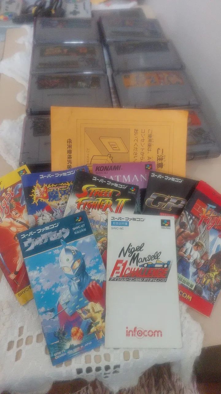 Super famicon  japonês com maleta - Foto 3