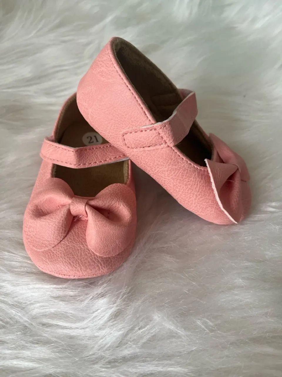 2 sapatinhos Bebê menina - Foto 5
