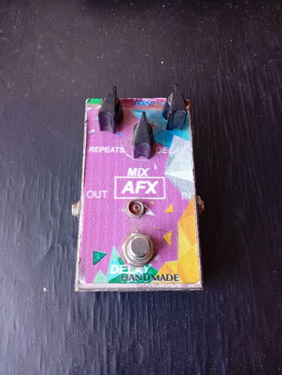 Pedal de Efeito Delay AFX Handmade( ANALÓGICO)
