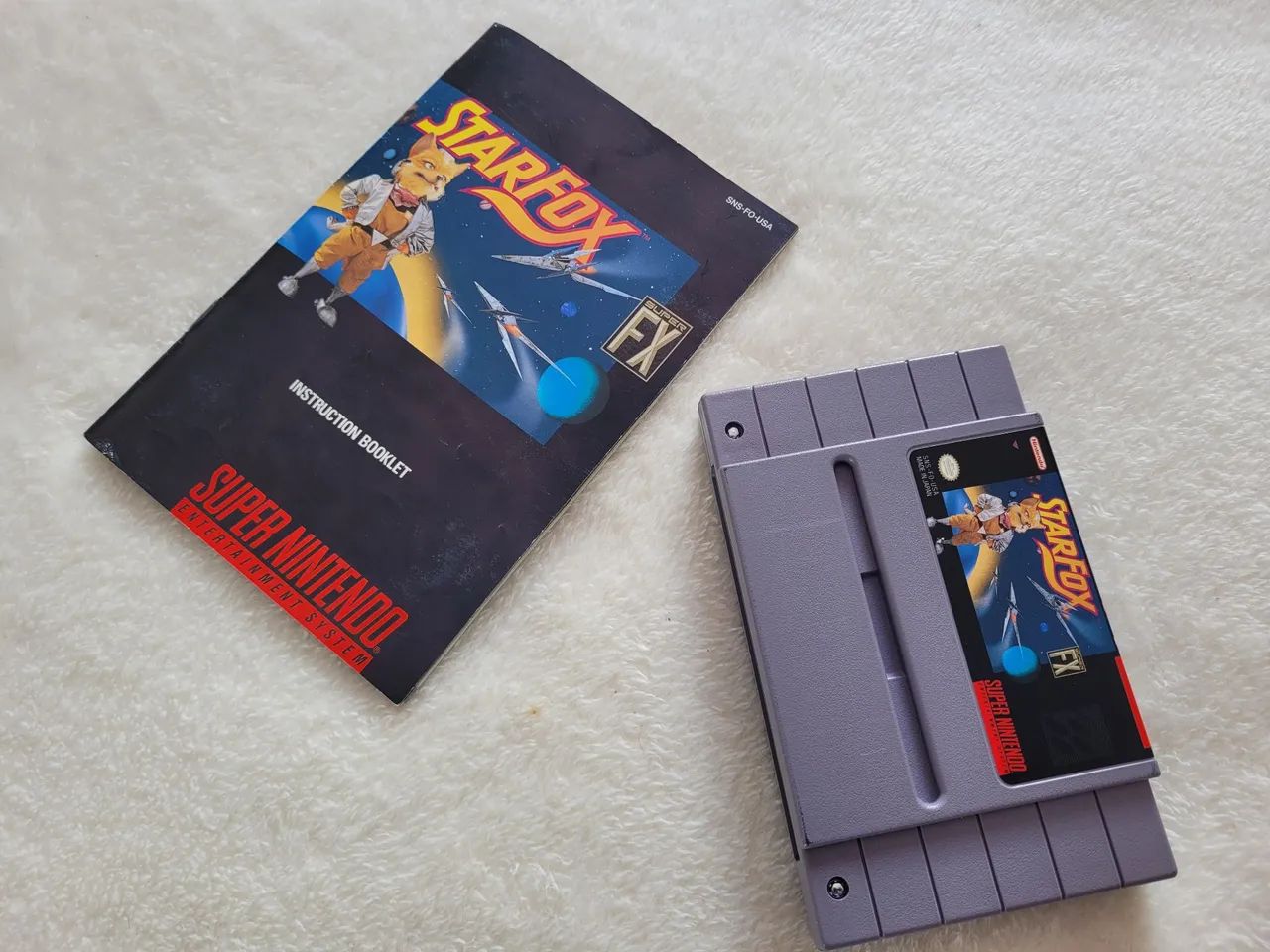 Star Fox  - Super Nintendo snes original 