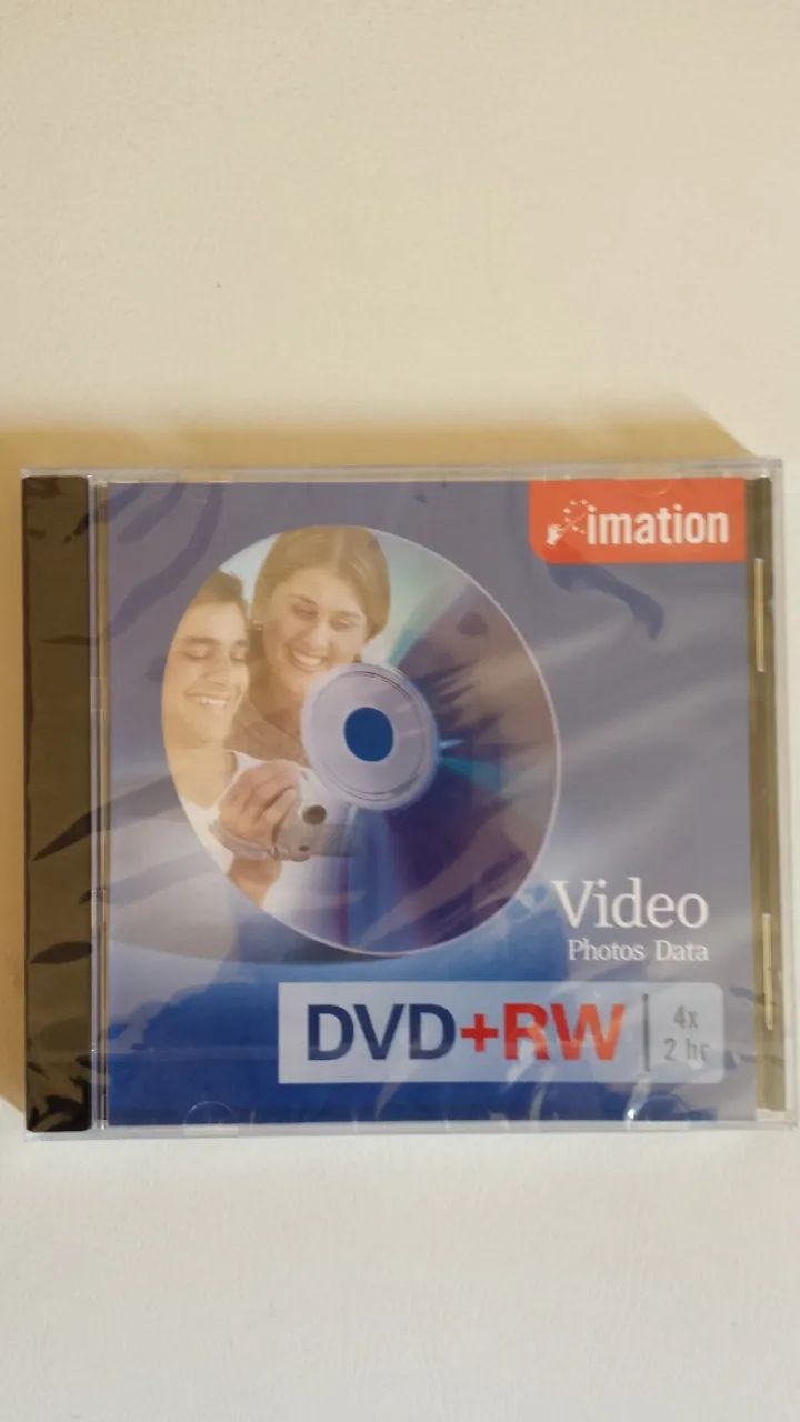 10Pcs Midia DVD+RW  Regravavel