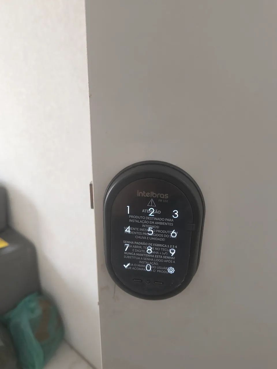 Fechadura Digital Intelbras FR 102 incluso instalação  - Foto 2