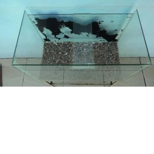 Aquário com Suporte, Tampa e Pedras - 72 Litros - Foto 4