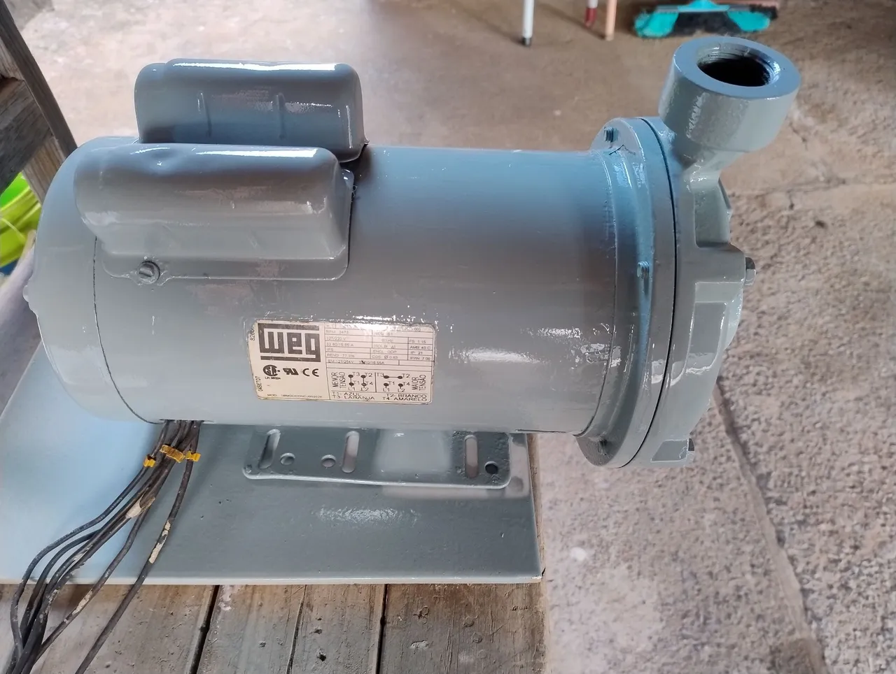 Bomba 3 CV monofásico weg