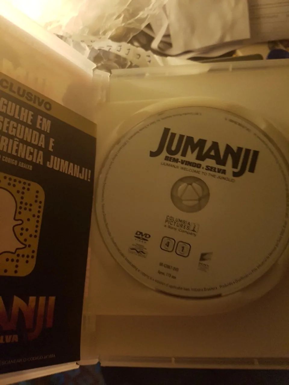 Dvd coleção jumanji (novo) - Foto 3
