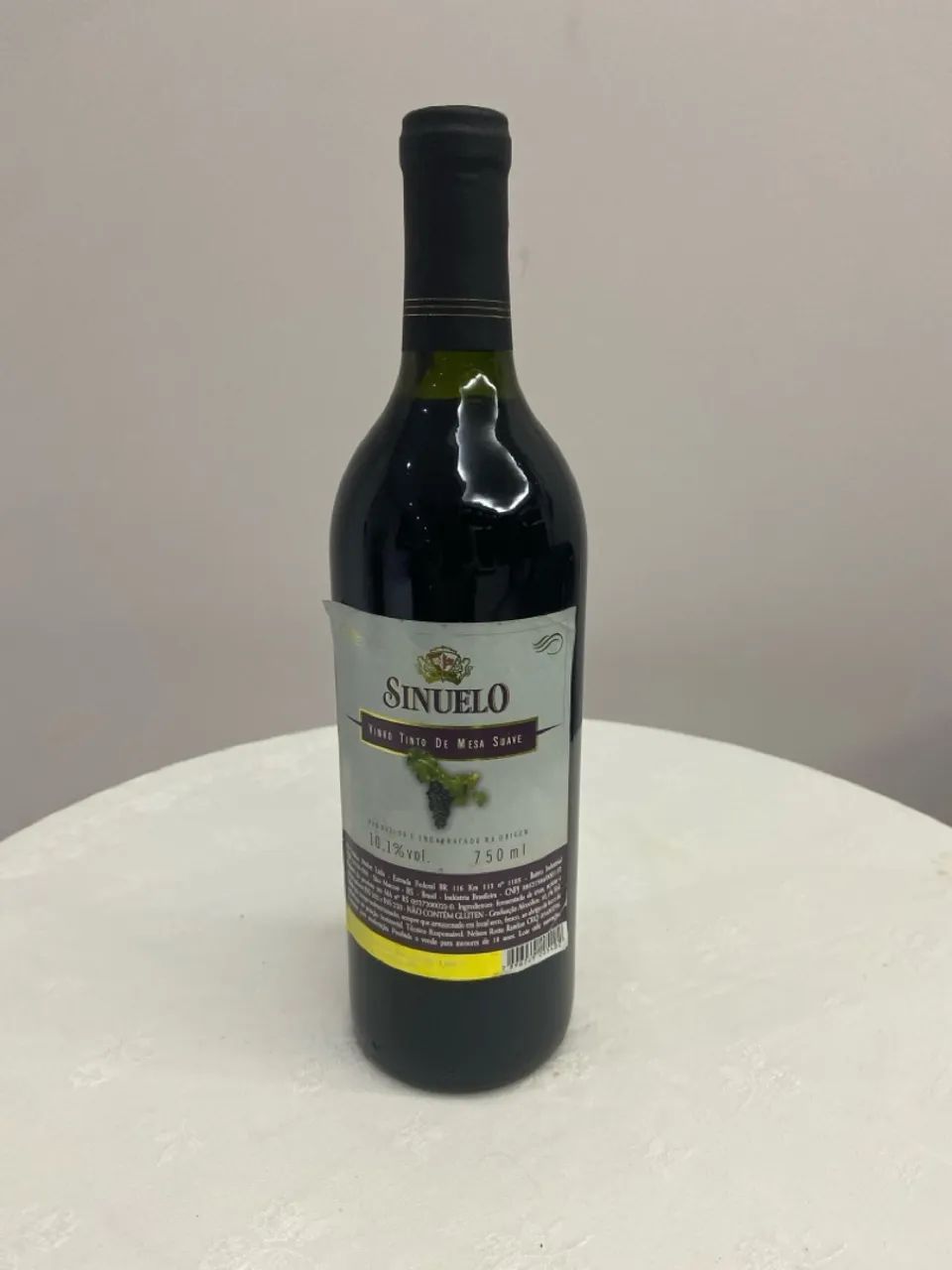 Vinho Tinto de Mesa Suave Sinuelo 750ml