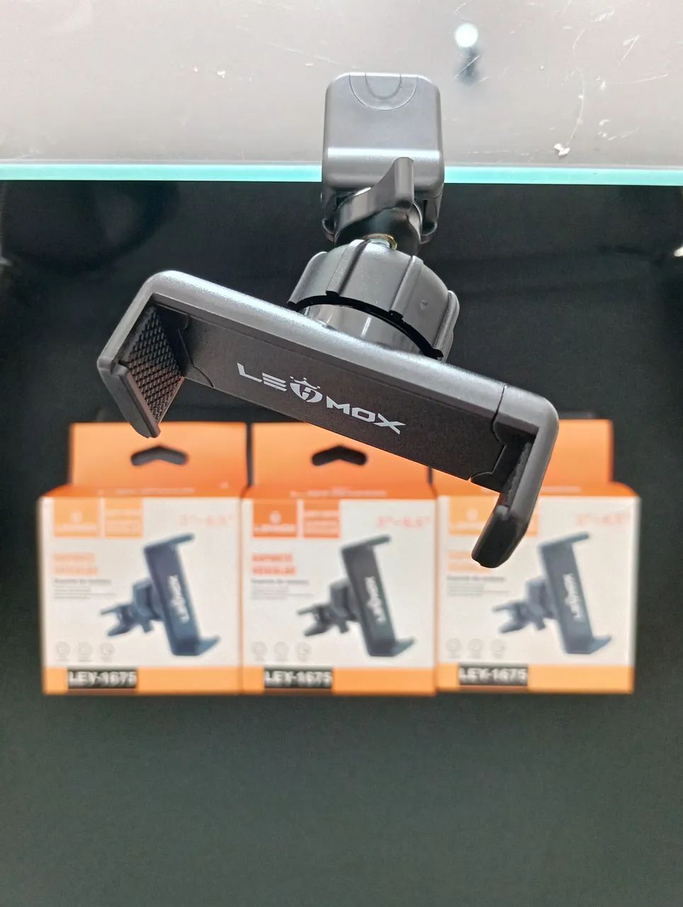 Suporte de Celular Veicular 360° LEHMOX LEY-1675