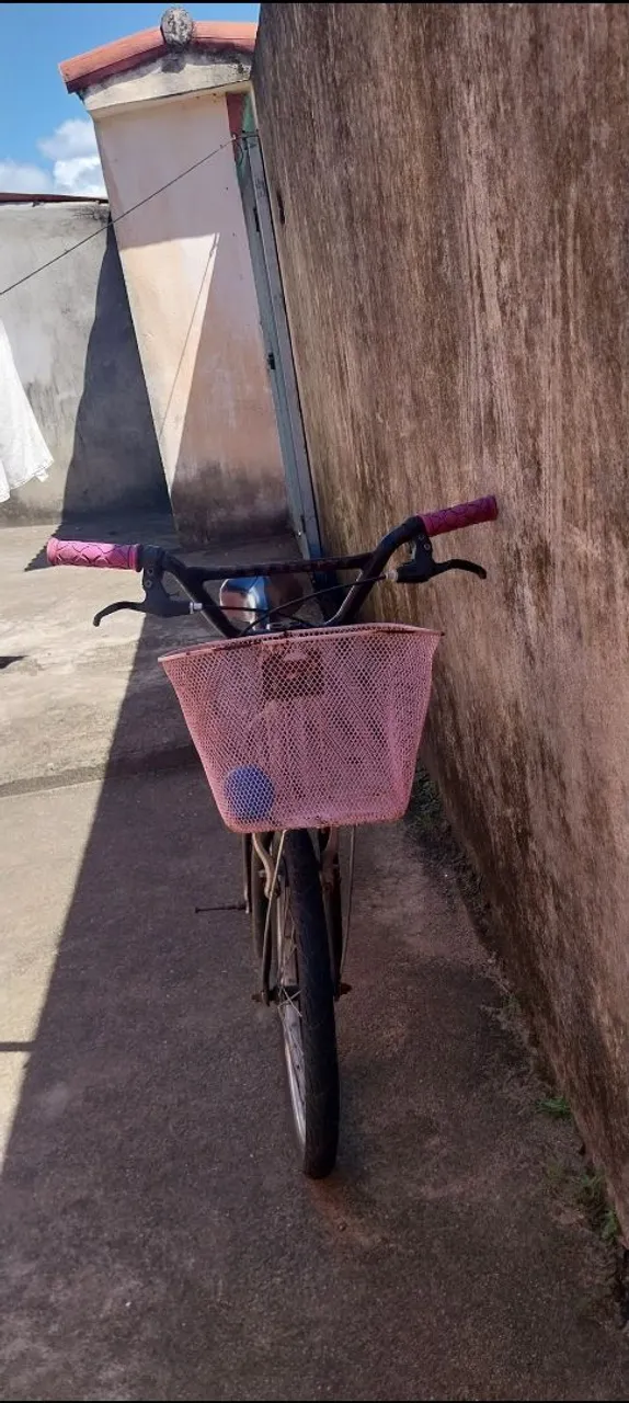 Bicicleta com cestinha, valor negociável