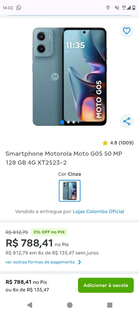 Moto G05