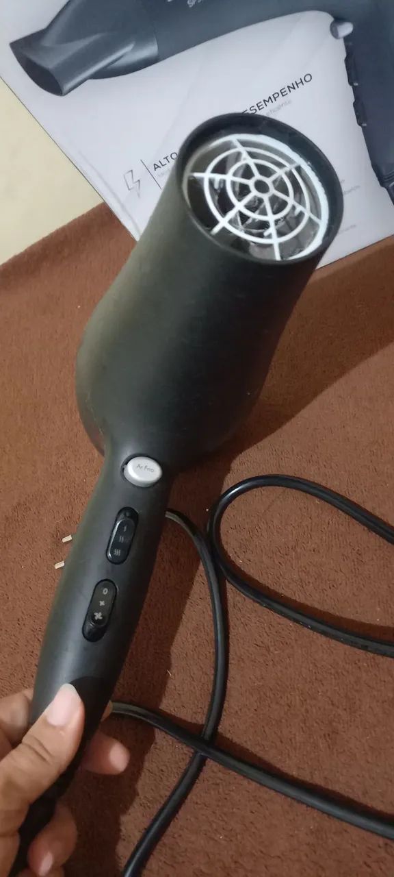 Secador de cabelo profissional 3 temperaturas  - Foto 3