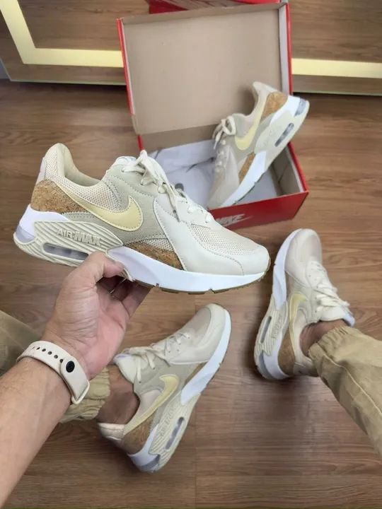 Tênis Nike Air Max 90 - Bege